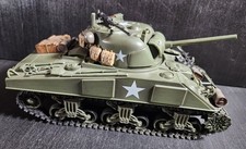 21st CENTURY TOYS ULTIMATE SOLDIER WWII U.S. M4 SHERMAN TANK 1:18 D0652 12"