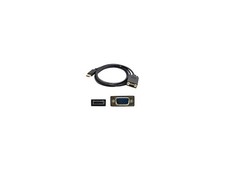 3ft 1M Displayport to VGA Black Adapter - M/M DISPORT2VGAMM3B