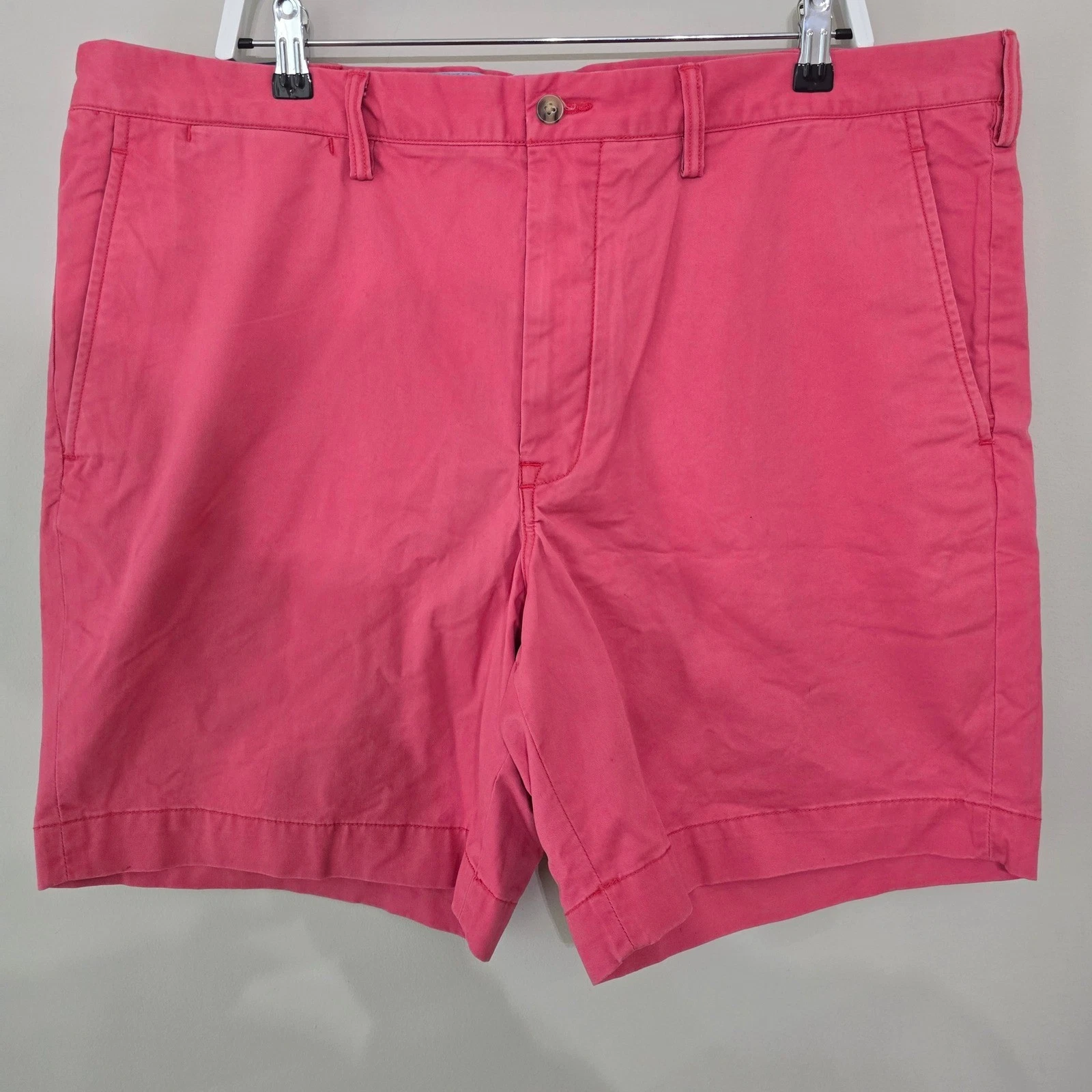 Polo Ralph Lauren Mens Pink Stretch Straight Fit Chino Shorts Size 42 NWT
Opens in a new window or t