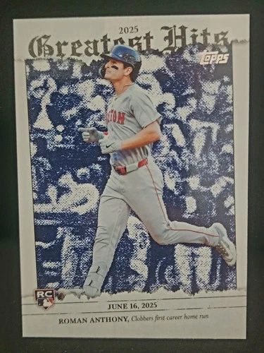 2026 Topps Series 1 - 2025 Greatest Hits Roman Anthony #GH-26 (RC)
