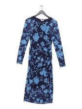 Jolie Moi Bodycon Maxi Dress UK12 in Blue