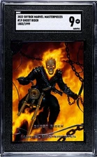 Ghost Rider 2022 Skybox Marvel Masterpieces 1803/1999 **SGC 9 MINT**