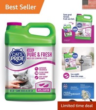 Cat's Pride Pure  Fresh Scented Clumping Litter 10lb   Advanced Odor Control