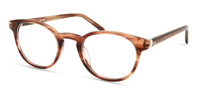 Modo 6568 Bark Eyeglasses Round Brown Tortoise Frame Lightweight Desig BRAND NEW