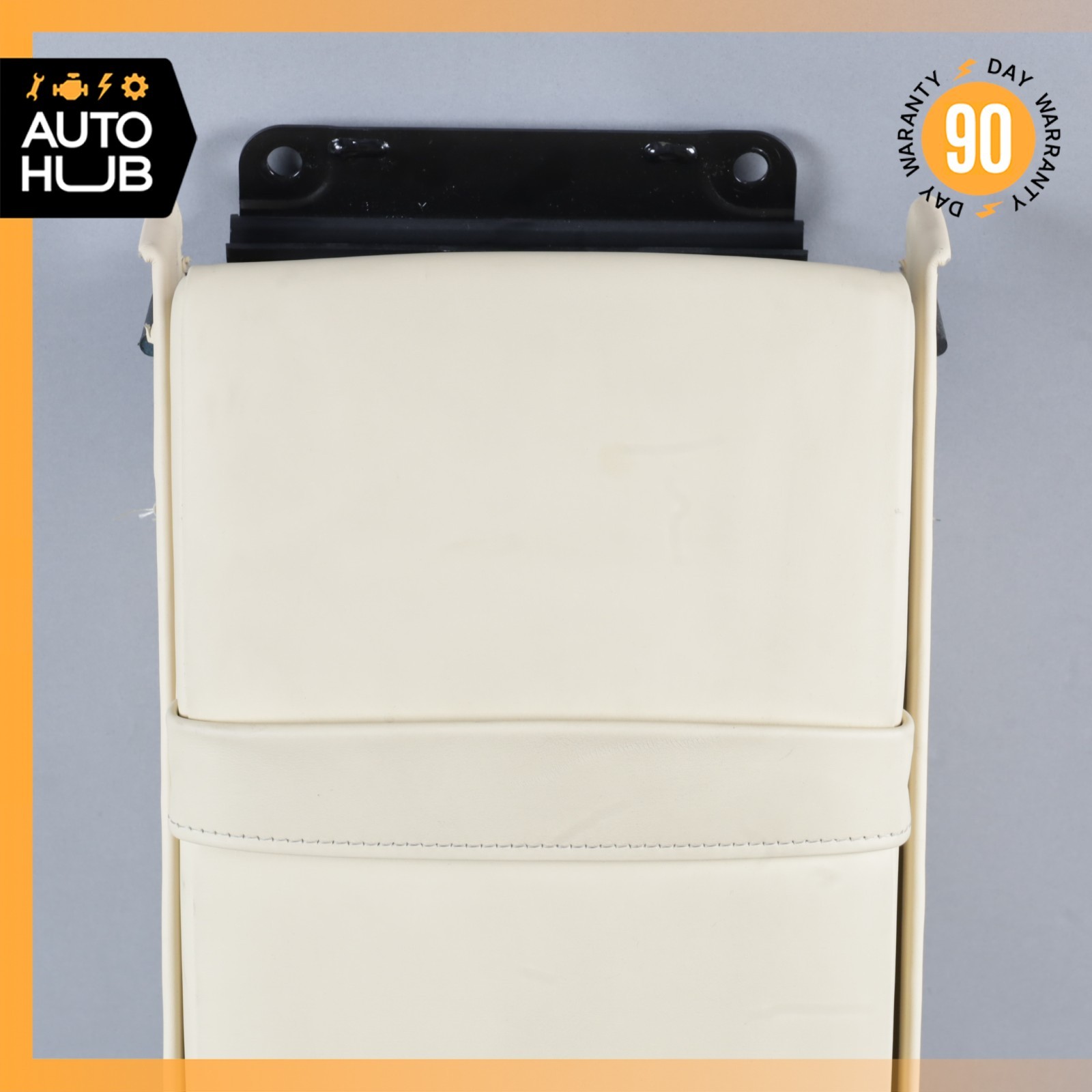 14-18 Bentley Flying Spur Rear Center Upper Seat Armrest Cushion Beige OEM 40k