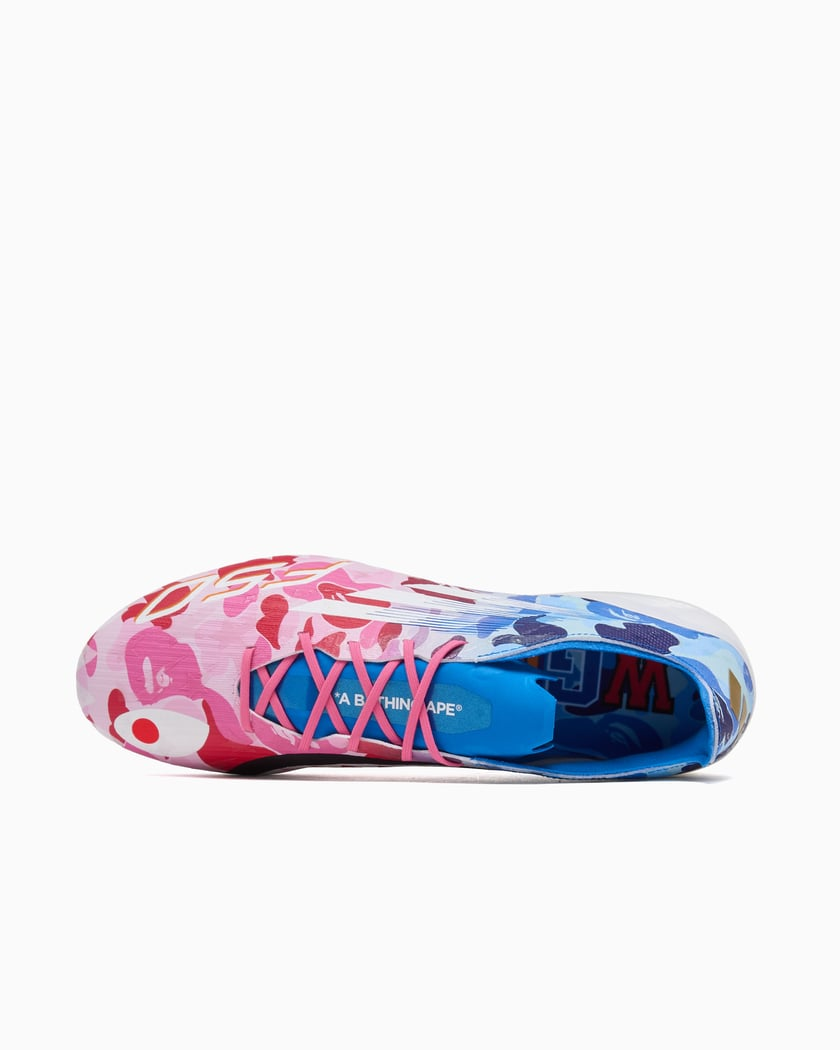 A Bathing Ape × Adidas F50 Elite Fg Clear Pink JS0573 Men's