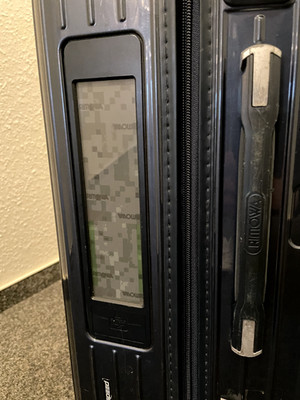Orig Rimowa Salsa Deluxe ELECTRONIC TAG E-TAG gebraucht ERSATZTEIL