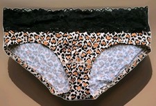 Vintage Victoria's Secret Lingerie Panties Sissy Animal Heart
