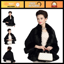 Elegant Women's Pashmina Shawl Wrap Cape for Evening Dresses Weddings - Winter