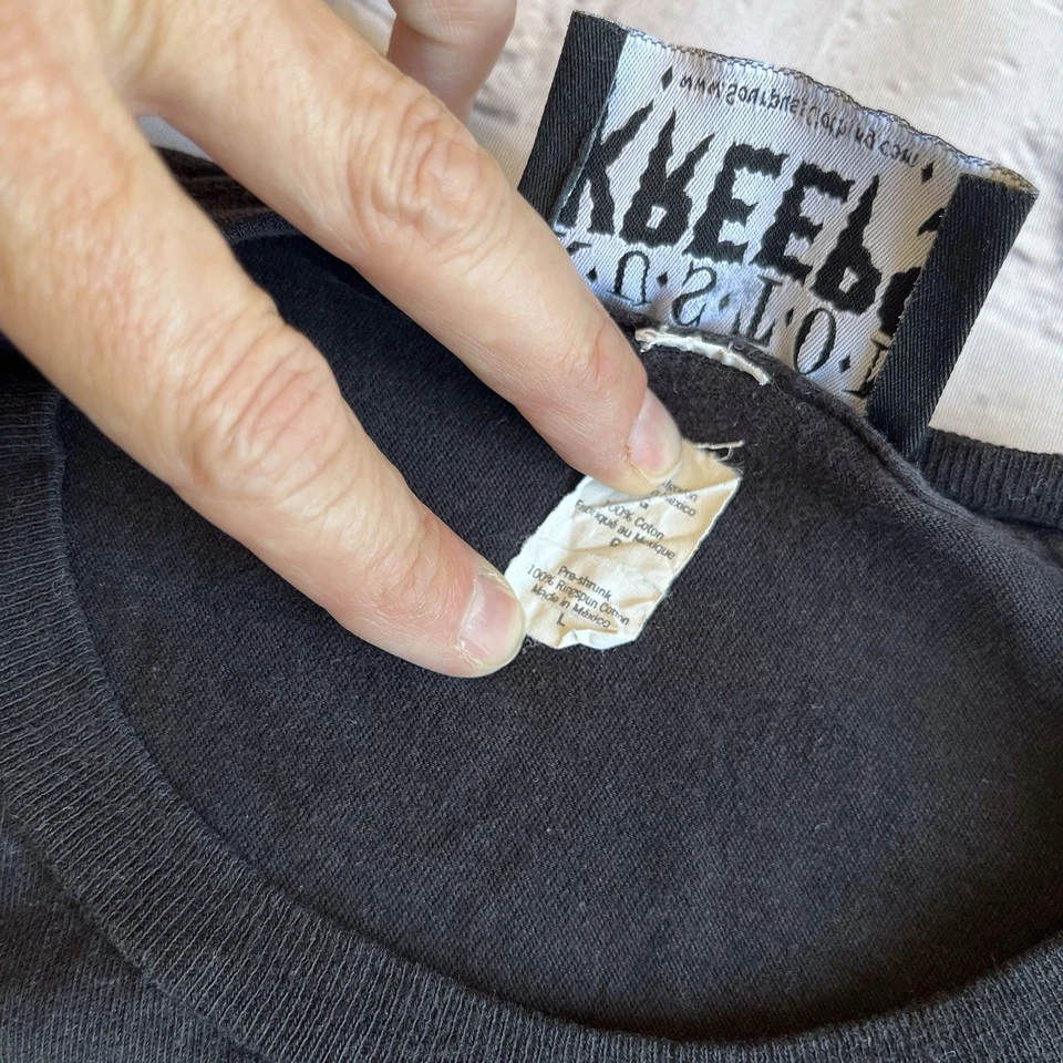 Camiseta Kustom Kreeps Mans Ruin Vince Ray Para Hombre Grande Y2K Sourpuss Rockabilly Foto 4 de 4