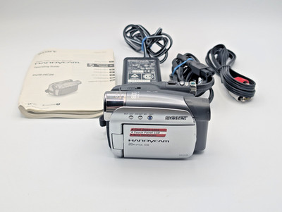 Sony DCR-HC26 Handycam MiniDV Camcorder Bundle + Charger + Case Tested