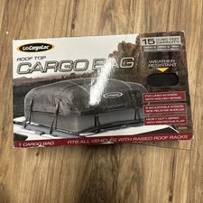 New CargoLoc Roof Top Cargo Bag Weather Resistant 15 Cubic Feet 32528 PVC Lined