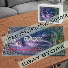 1000 piece jigsaw puzzle Dragon Mythical fantasy crest rustic