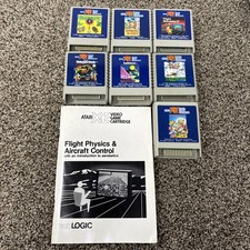 Atari XE Game System Game Lot Of 7 Tested Atari XEGS Ga