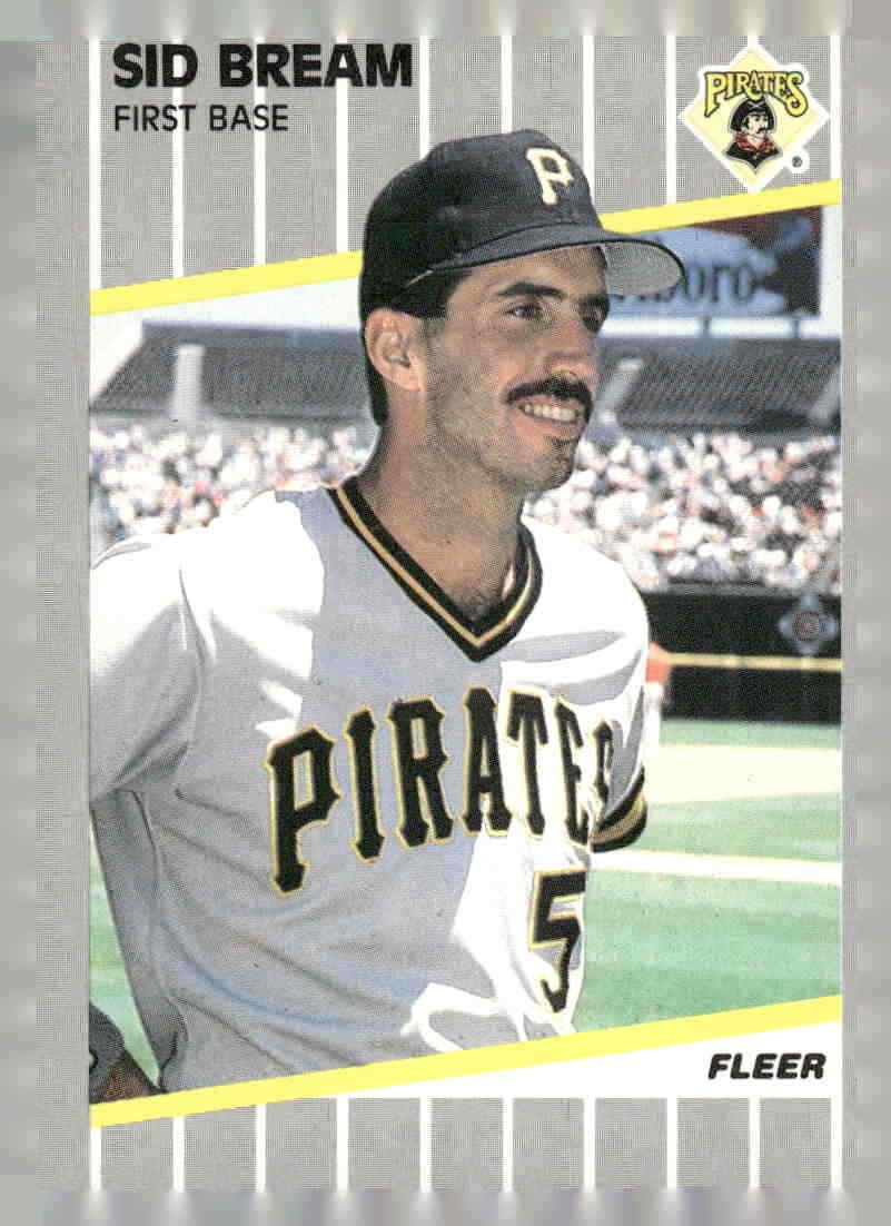 1989 Fleer #204 Sid Bream