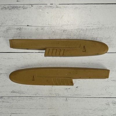 1946 1947 Hudson Motors Hood Trim Master Factory Molds Original Matched Pair