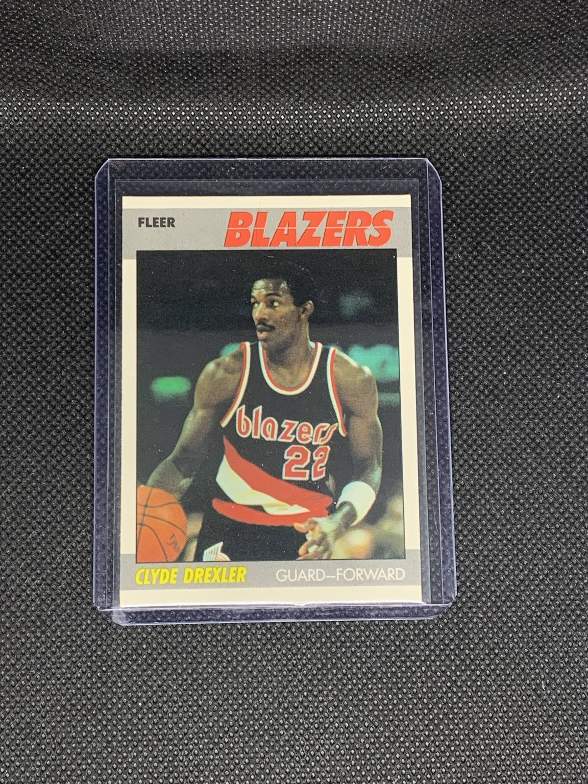1987-88 Fleer Clyde Drexler #30 Portland Trailblazers