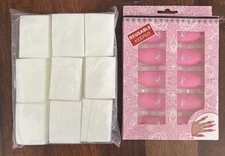 TSMADDTS Nail Caps Pink Plus Pads