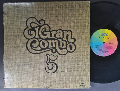 EL GRAN COMBO DE PUERTO RICO 5 LATIN LP COMBO SALSA GATEFOLD