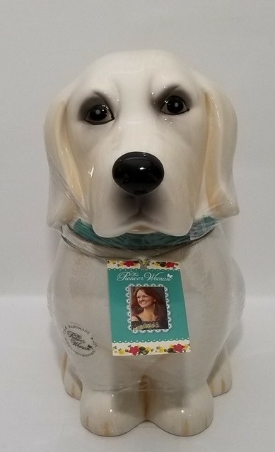 pioneer woman lucy cookie jar