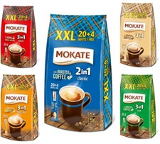 MOKATE XXL 3-1 Instant Kaffee Bonenkaffe 24x1...
