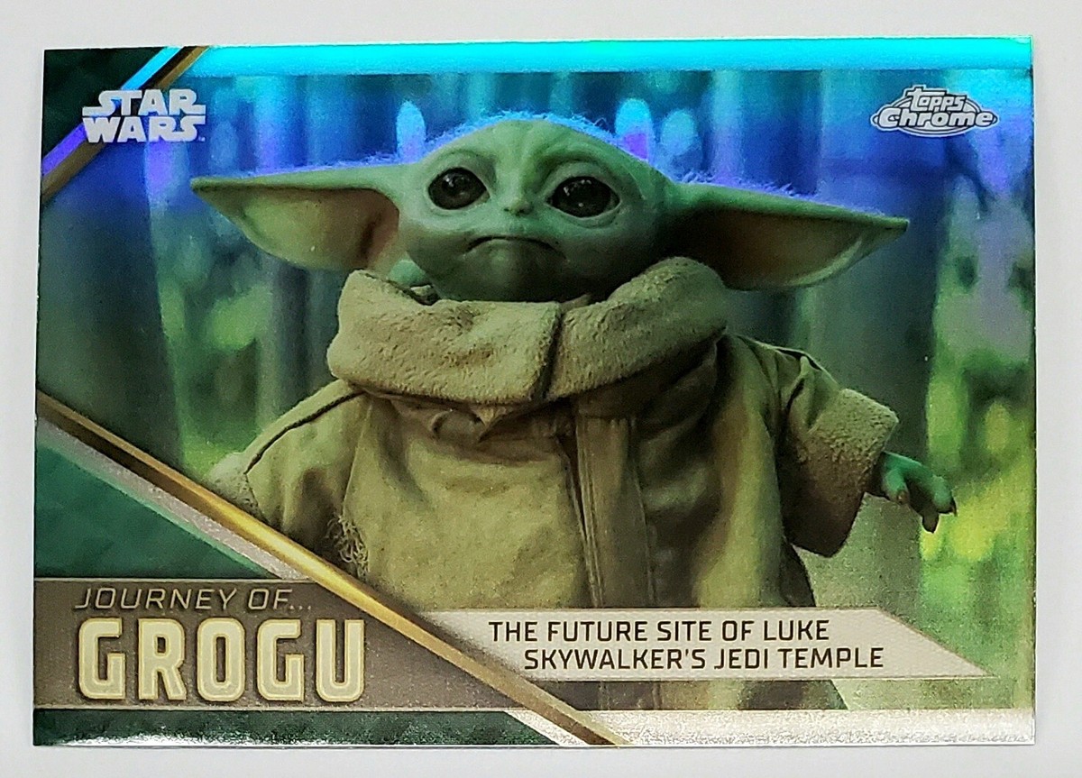 2023 Topps Chrome Star Wars Journey of Grogu JG-17 The future site 