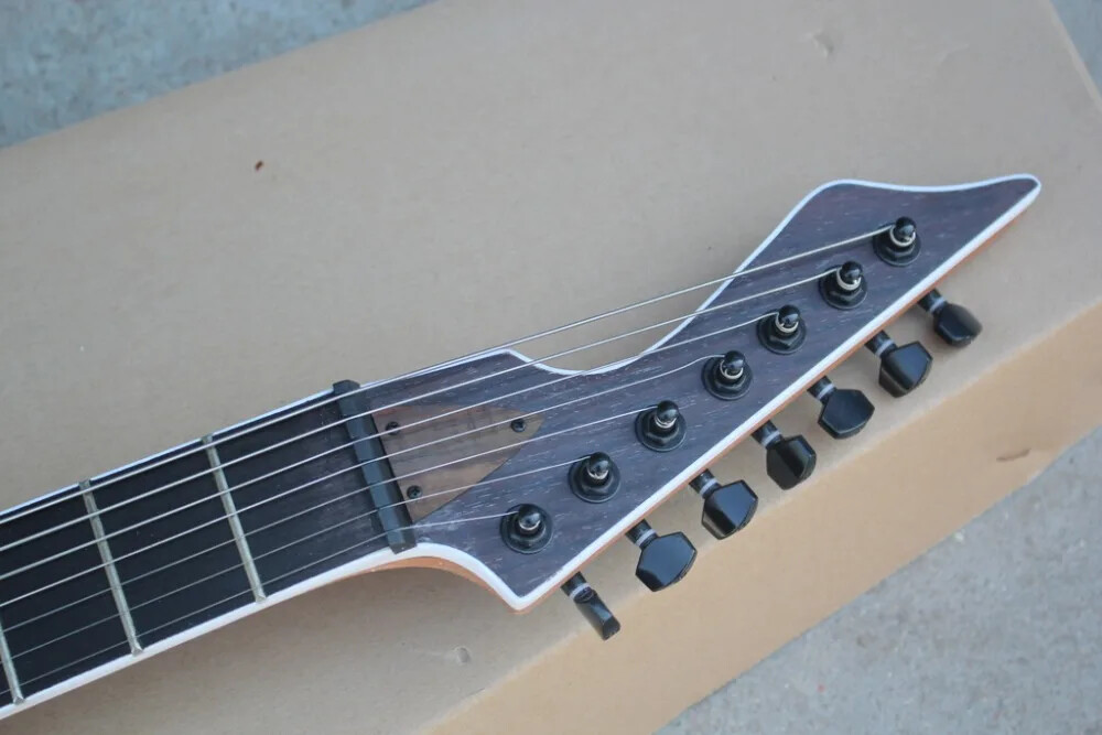 Blackmachineタイプ　エレキギター Matt Black Blackmachine 7 Strings Nationalisation Electric
