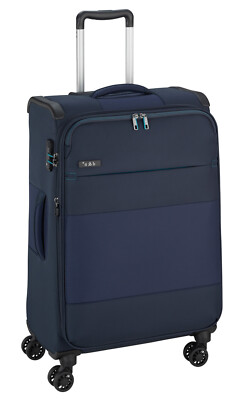Mittlerer 71 cm TSA Reisetrolley Rollen Koffer 2,9 kg 70 Li plus Du Blau Bowatex