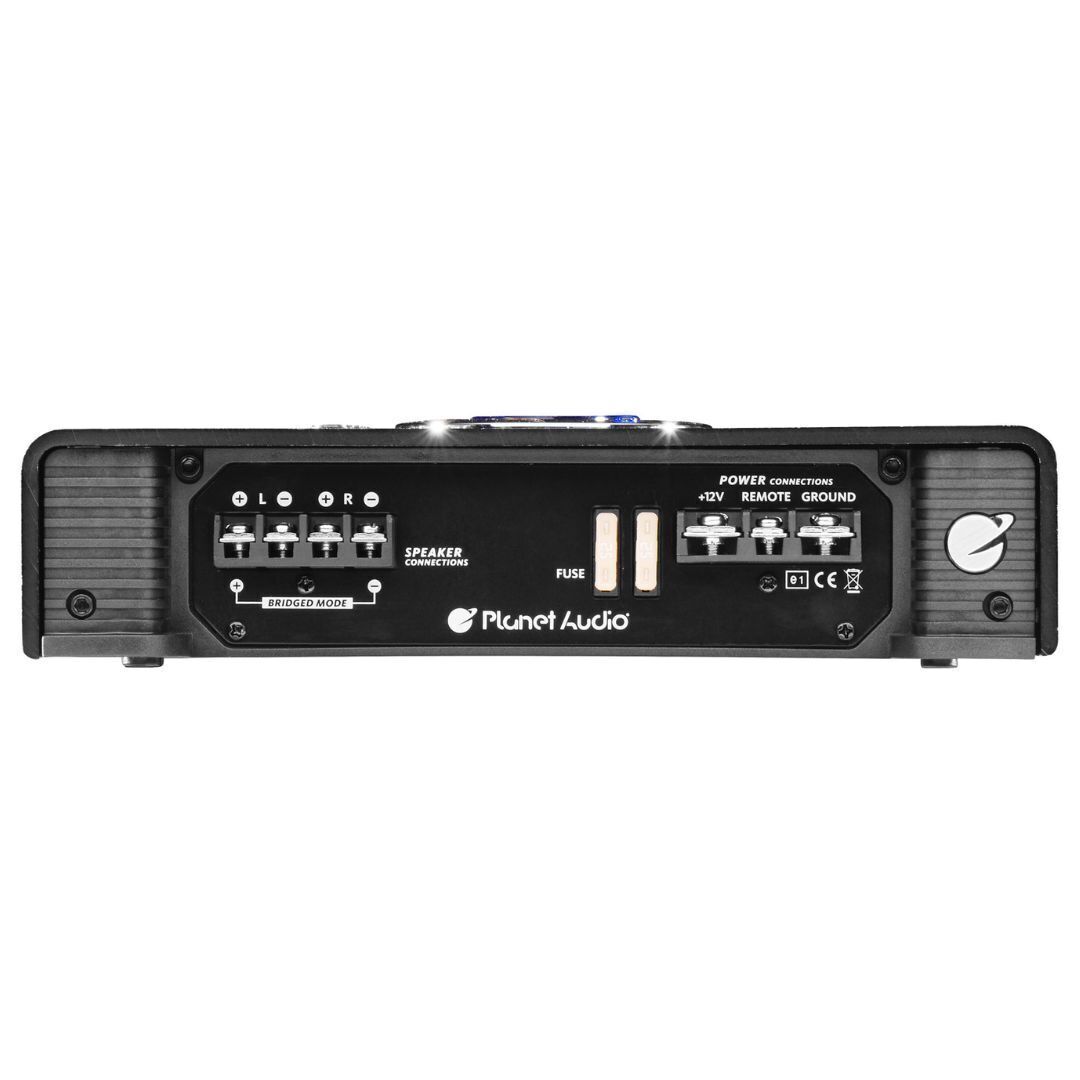 Planet Audio Anarchy AC20002 2000 Вт Мощный 2-канальный автомобильный усилитель черного цвета мощностью 2000 Вт