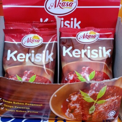 Akasa Kerisik Toasted Coconut Paste for cook rendang 100gm x 2 packs