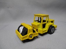 AJ598 MAJORETTE ROULEAU COMPRESSEUR COMPACTEUR BTP REF 226 STEAMROLLER