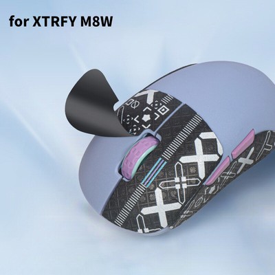Mouse Sticker For Xtrfy M8W Mouse Grip Tape Skate Handmade Non Slip Lizard SkYR