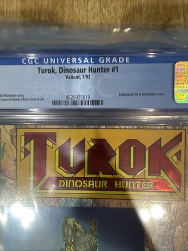 Turok, Dinosaur Hunter #1 - CGC 9.8 - (Valiant Comics, Juli 1993) Graded Combine - Bild 7 von 12