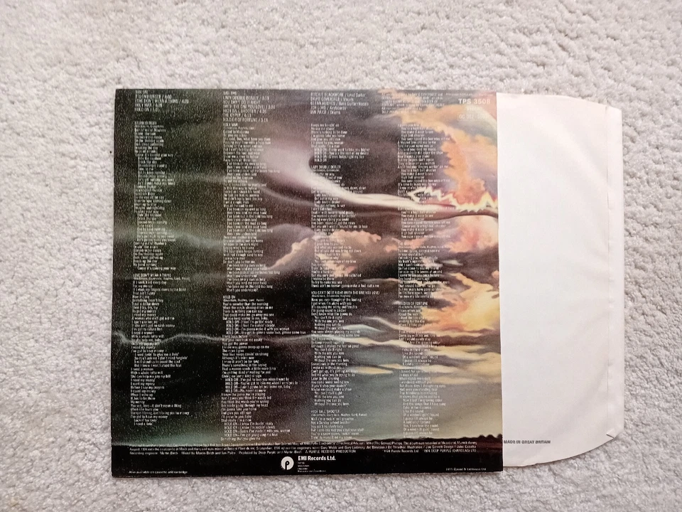 DEEP PURPLE-STORMBRINGER..SUPERB! RARE! GENUINE 1ST UK PRESS N/MIN VINYL LP 1974 - Image 3 of 4