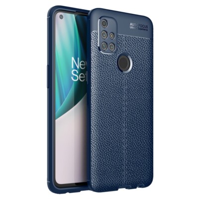 OnePlus Nord N10 5G Case, Soft Litchi Texture Shockproof Protective Bumper Case 