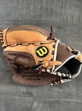 Wilson A440 Glove Fast Pitch 12  Monsta Web Leather Left Hand Throw READ