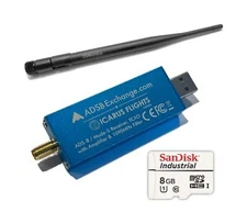 ADSBexchange.com Blue R820T2 RTL2832U, 0.5 PPM TCXO ADS-B SDR w/Amp and 1090 ...