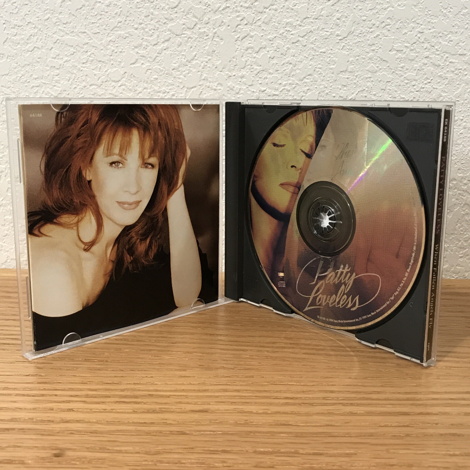 When Fallen Angels Fly by Patty Loveless (CD, 1994, Epic) EK 64188 EUC