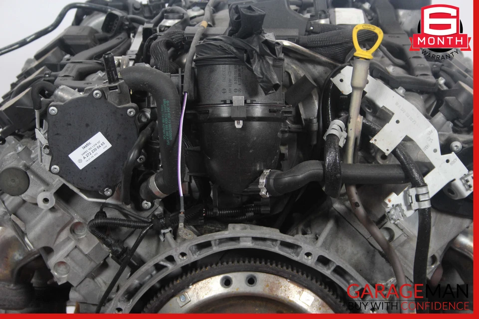 08-11 Conjunto de bloque de motor Mercedes W204 C300 3,0 L V6 tracción trasera OEM Foto 3 de 4