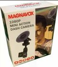 Magnavox Mini Action Dash Cam Camera 1080p Video Recorder w/t Suction Cup Mount