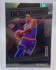 RJ Barrett 2019-20 Status New Beginnings Rookie Insert Card No.15