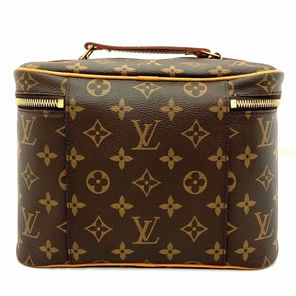 LOUIS VUITTON Nice Size BB Monogram Brown M42265 LV JP Used