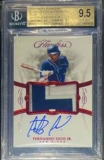 2019 Flawless Fernando Tatis Jr Rookie RPA RC Patch Auto /20 Ruby Bccg 9.5 A 10