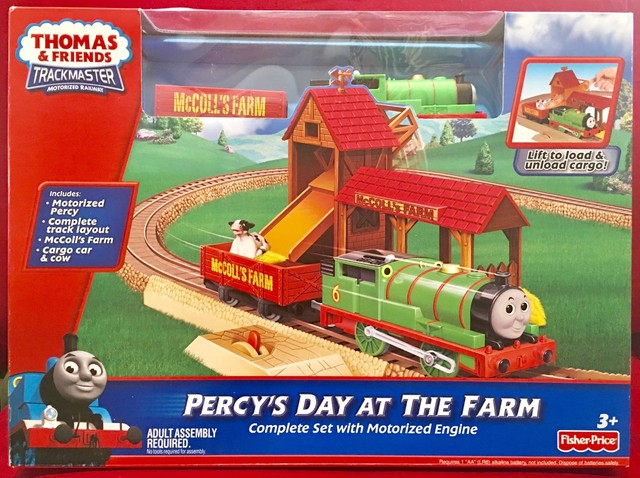 thomas and friends trackmaster percy
