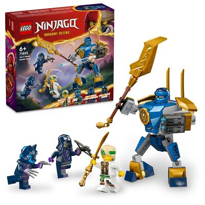 Lego NINJAGO Jay's Mech Battle Pack Action Toy for Kids with Act