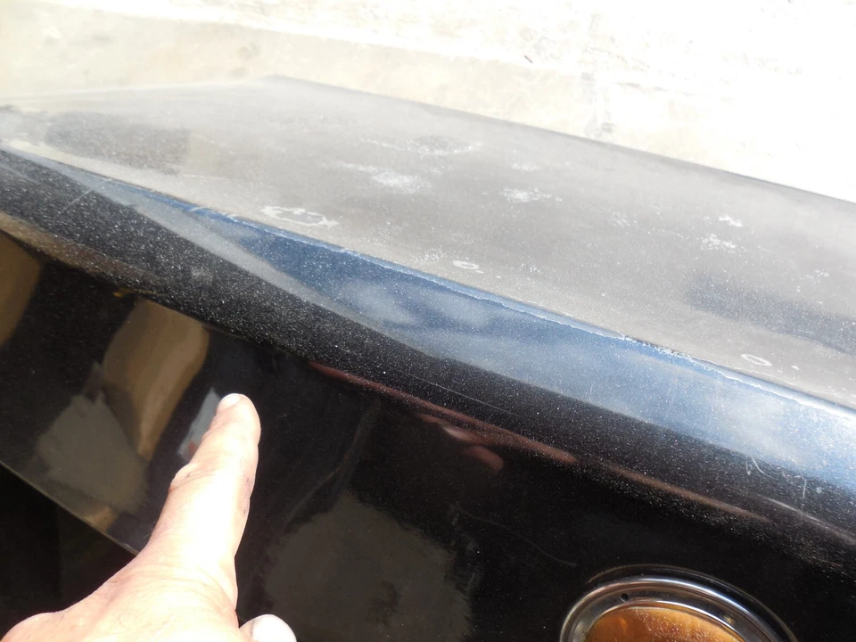 04-10 Panel de carrocería tapa maletero trasero BMW E60 530xi 535i 545i 550i sin alerón Foto 4 de 4