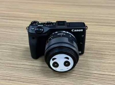 Canon Mirrorless SLR Camera EOS M3 Lens Kit EF-M15-45mm  English White