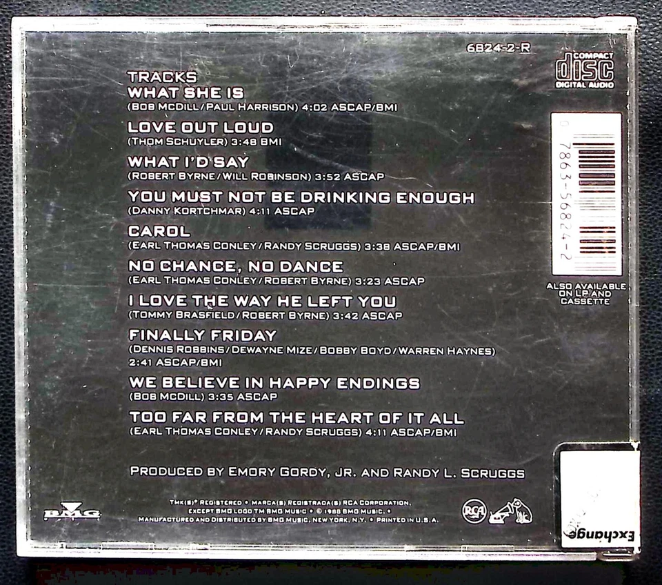 EARL THOMAS CONLEY – THE HEART OF IT ALL RCA RECORDS CD 6595 - Imagem 2 de 4