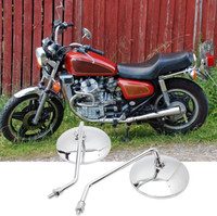 Chrom Motorrad RüCkspiegel M10 FüR Honda Cb Cx Xl 500 250 400 350 185 750 550