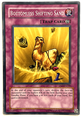 #ad YuGiOh Bottomless Shifting Sand DB2 EN240 Unlimited Common $2.99